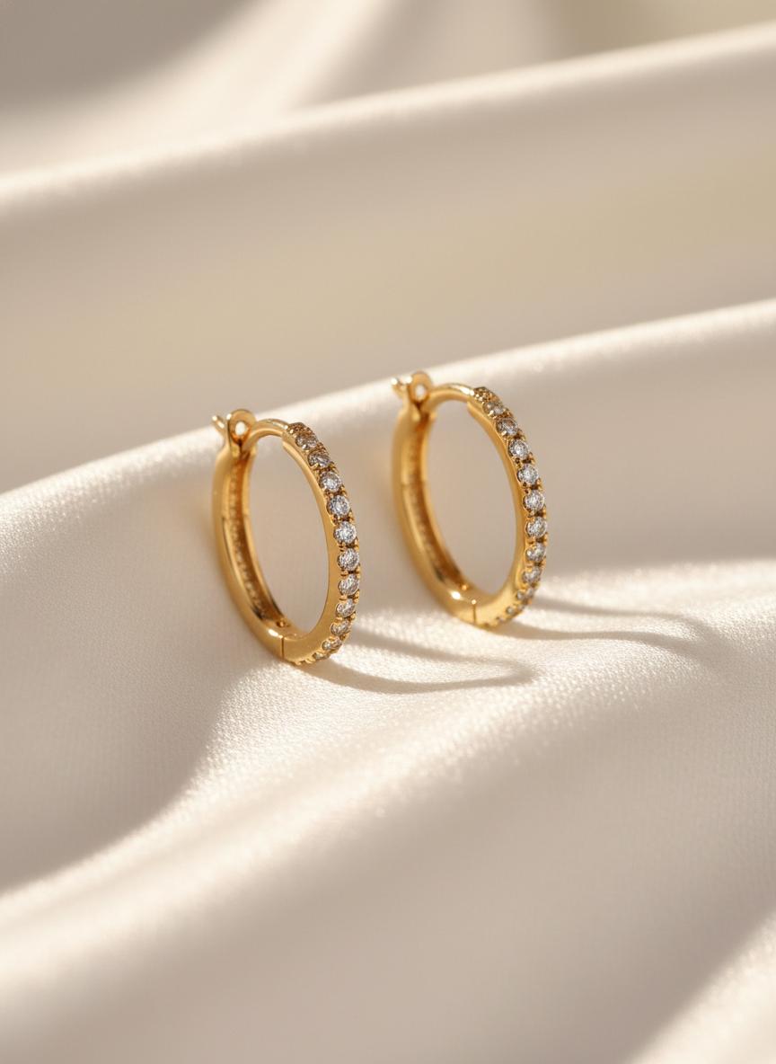 Gold Hoop Earrings