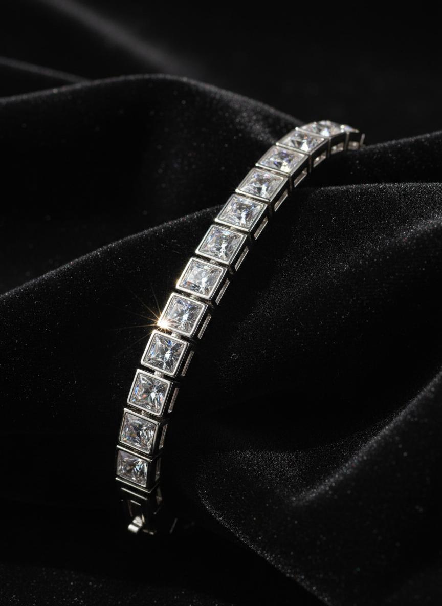 Crystal Tennis Bracelet